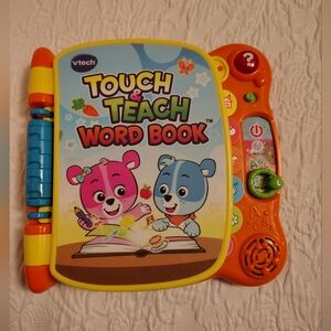 Vtech Touch & Teach Word Book - Multicolor